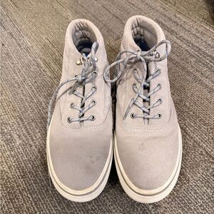 Sperry Gray High-Top Sneakers